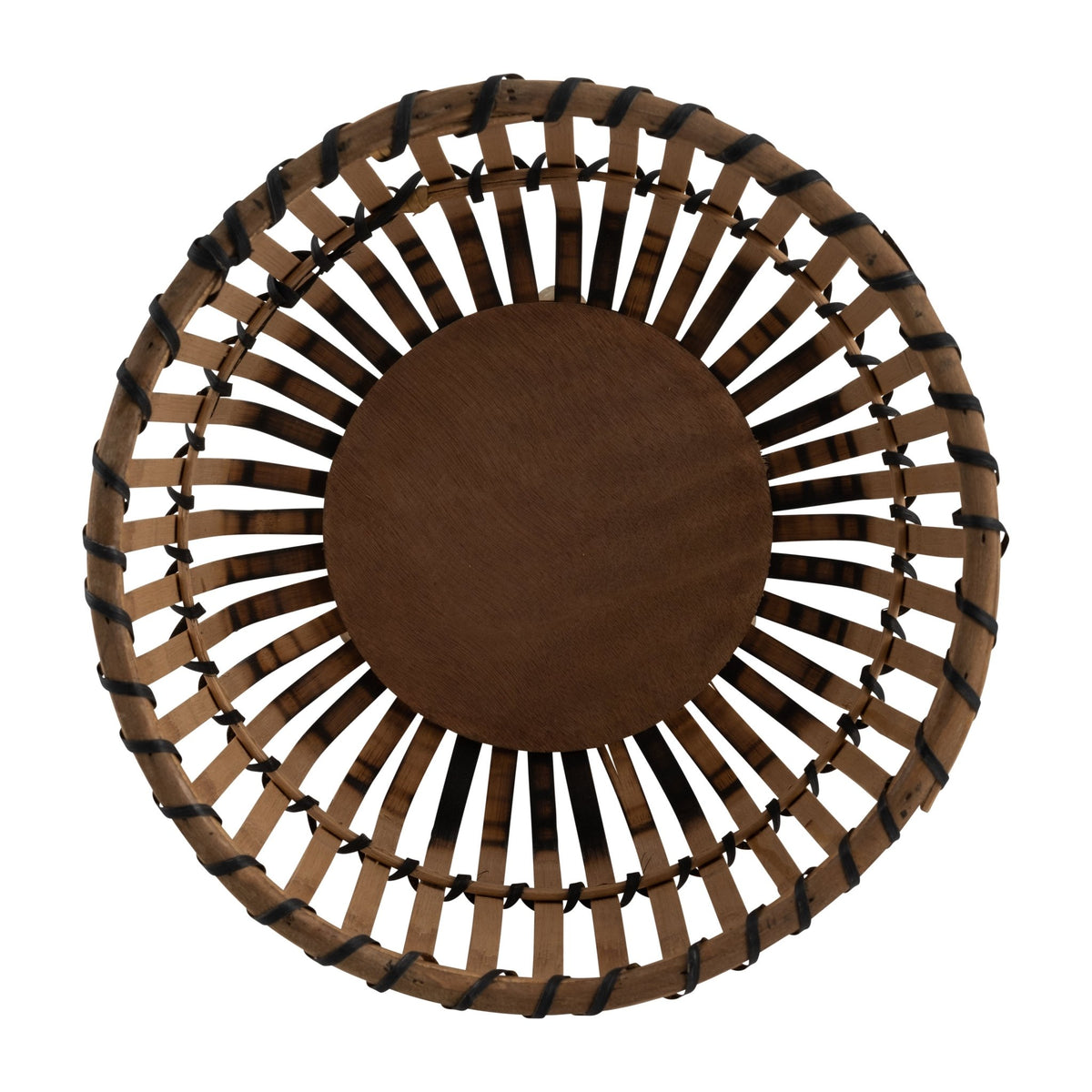S/3 BAMBOO FOOTED PLANTERS 11/13/15", NATURAL Outdoor Planters| Sagebrook Home