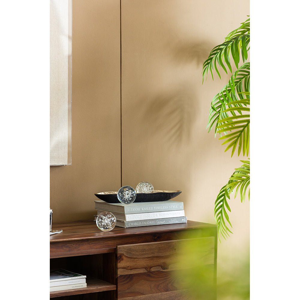 S/3 D3x3" Bubble Spheres Table Decors| Roots Furniture
