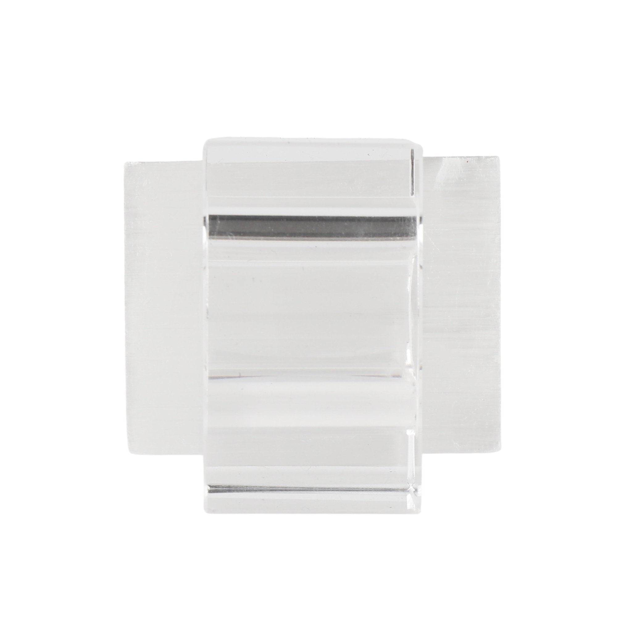 S/4 10" SENISE SELENITE/CRYSTAL NAPKIN RINGS, WHT Table Decors| Sagebrook Home