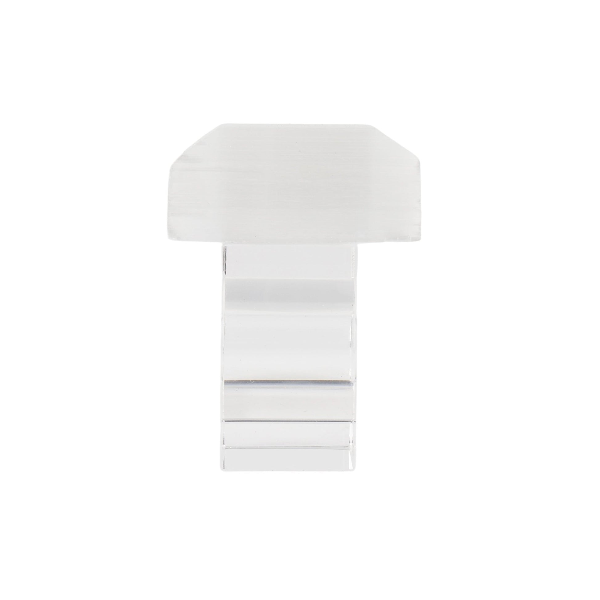 S/4 10" SENISE SELENITE/CRYSTAL NAPKIN RINGS, WHT Table Decors| Sagebrook Home