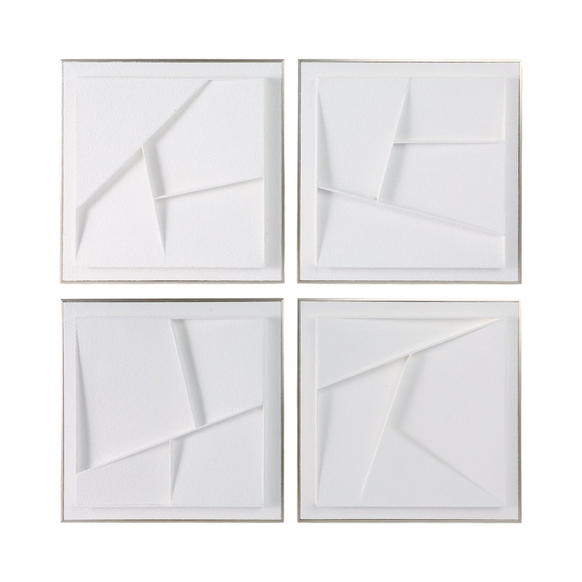 S/4 20X20 KORYAK DIMENSIONAL PLASTER ART Wall Art| Sagebrook Home