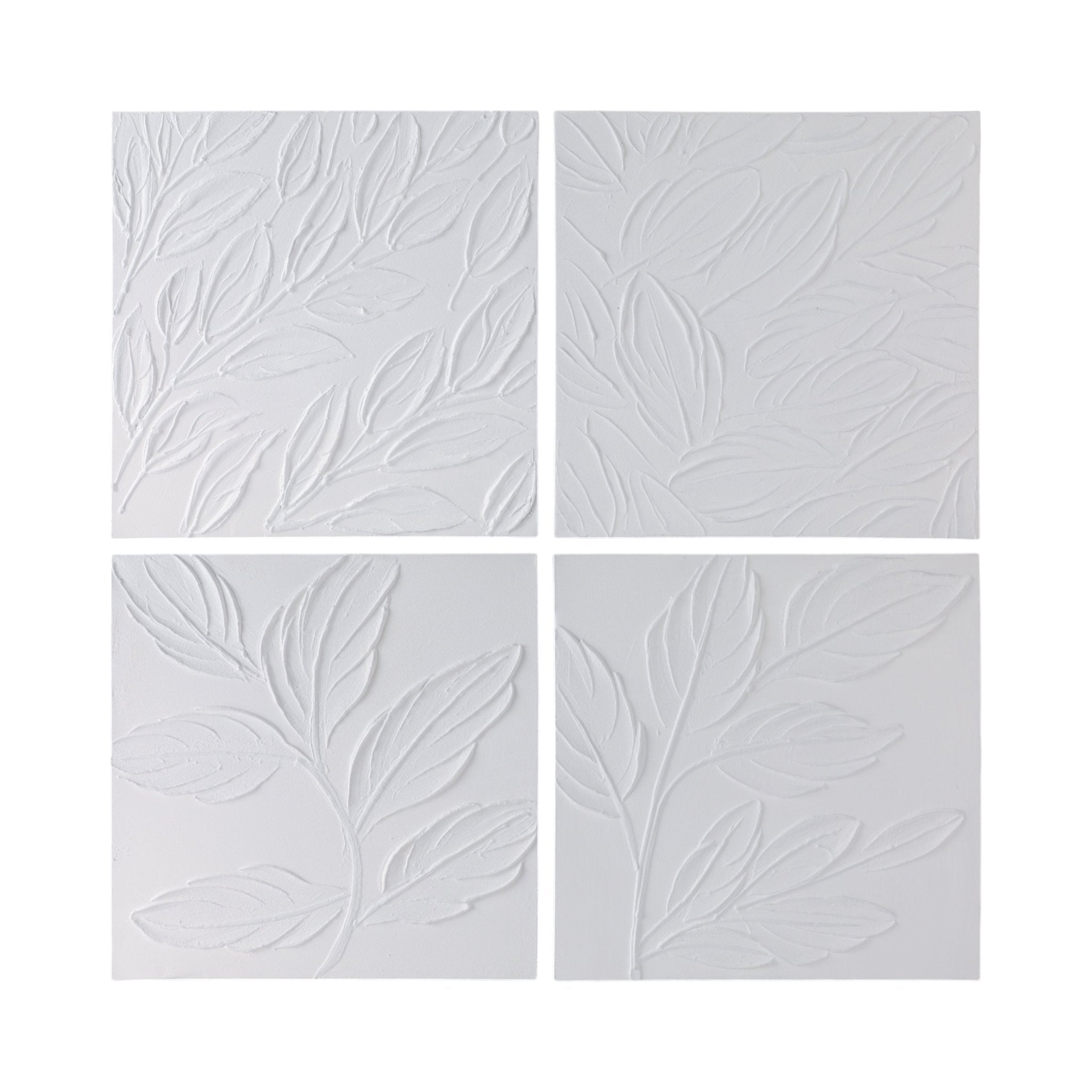 S/4 20X20 MAEVE HANDPAINTED DIMENSIONAL WALL ART Wall Art| Sagebrook Home