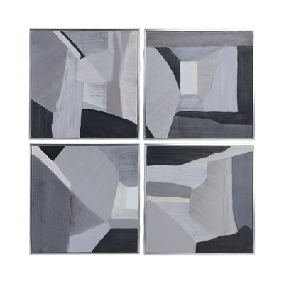 S/4 20x20 Triana Handpainted Wall Art - Al Rugaib Furniture