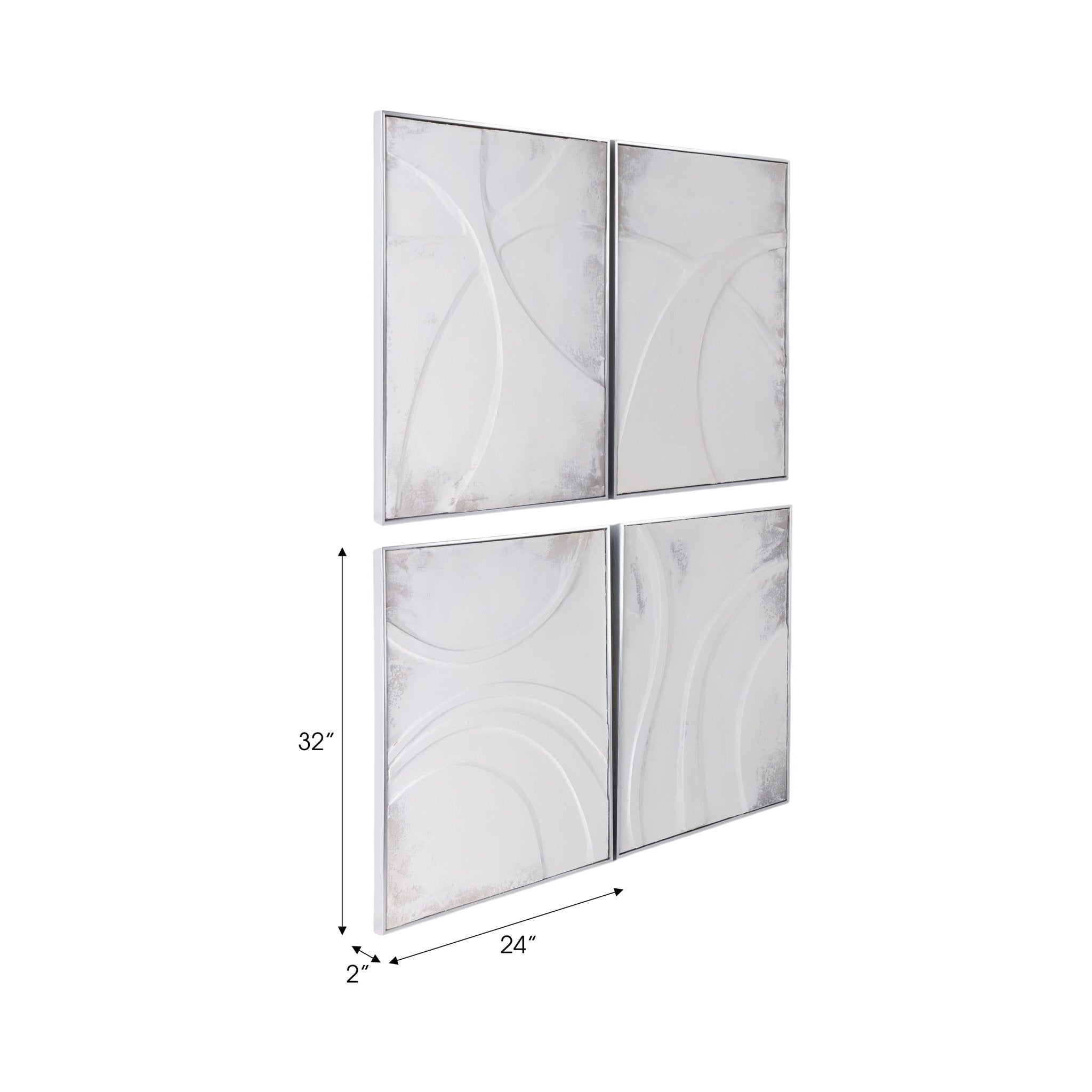 S/4 24X32 BONDI HANDPAINTED WALL ART Wall Art| Sagebrook Home