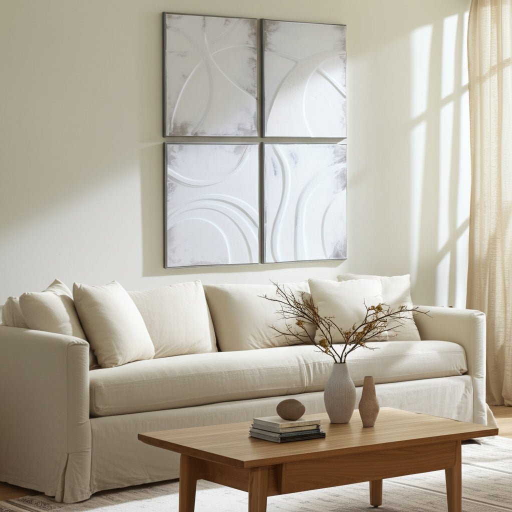S/4 24X32 BONDI HANDPAINTED WALL ART Wall Art| Sagebrook Home