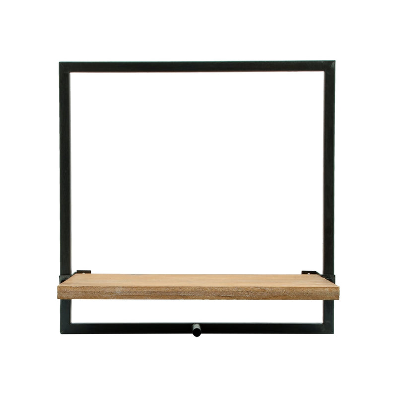 S/5 WOOD/METAL WALL SHELVES - Al Rugaib Furniture