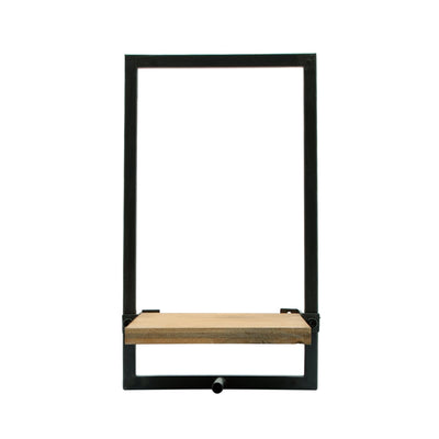 S/5 WOOD/METAL WALL SHELVES - Al Rugaib Furniture