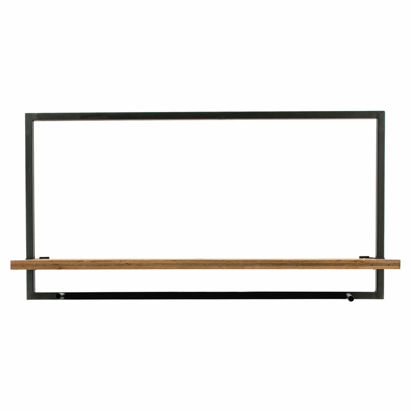 S/5 WOOD/METAL WALL SHELVES - Al Rugaib Furniture