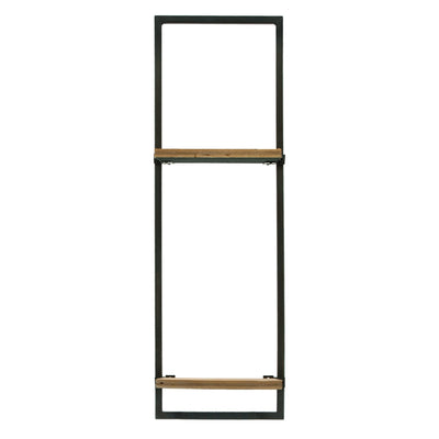 S/5 WOOD/METAL WALL SHELVES - Al Rugaib Furniture