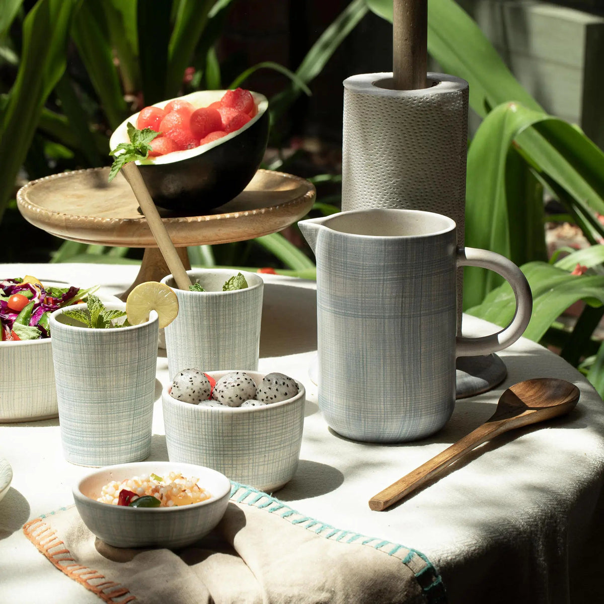 Saan Ceramic Bowl Box| Roots Furniture