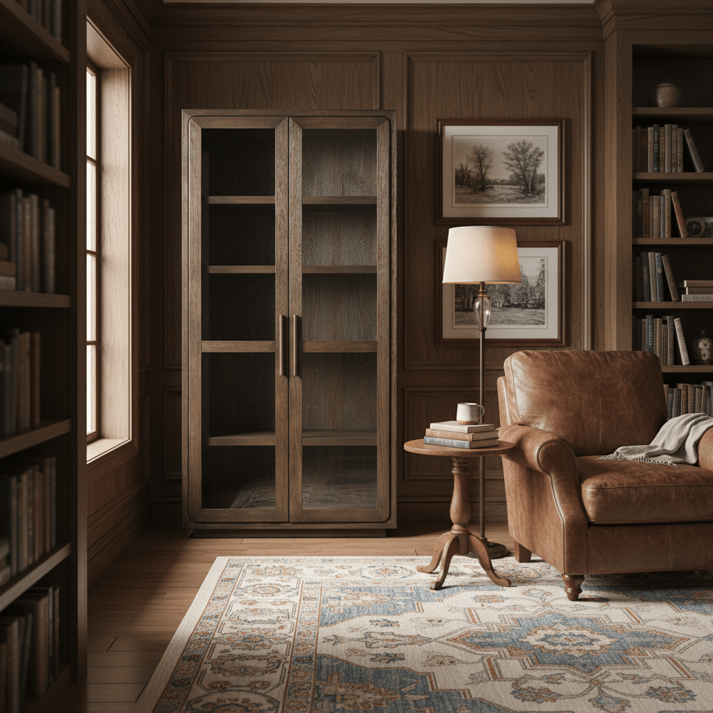 Sable Display Cabinet Cabinets & Chests| Universal