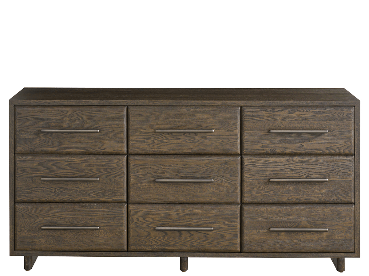 Sable Nine Drawer Dresser Dressers| Universal