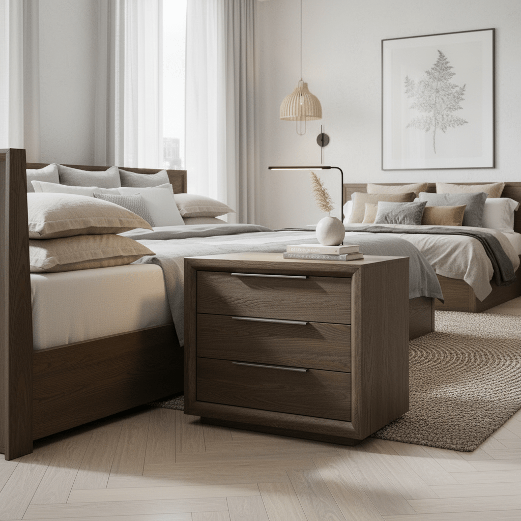 Sable Plinth Nightstand Nightstands| Universal