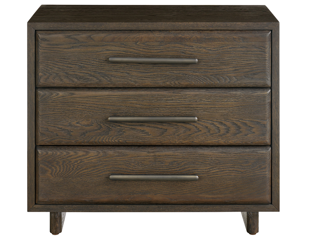 Sable Three Drawer Nightstand Nightstands| Universal