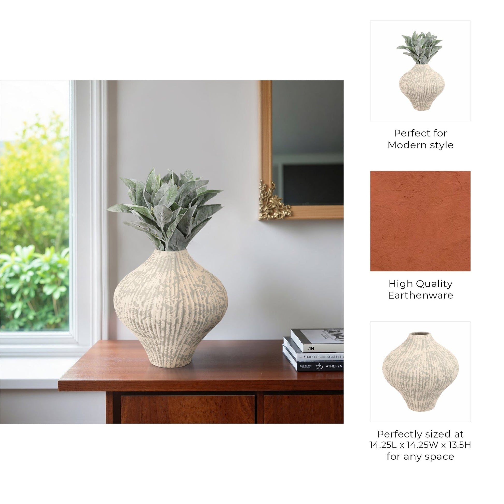 Sabrosa Portugal Vase Vases and Jars| Sagebrook Home