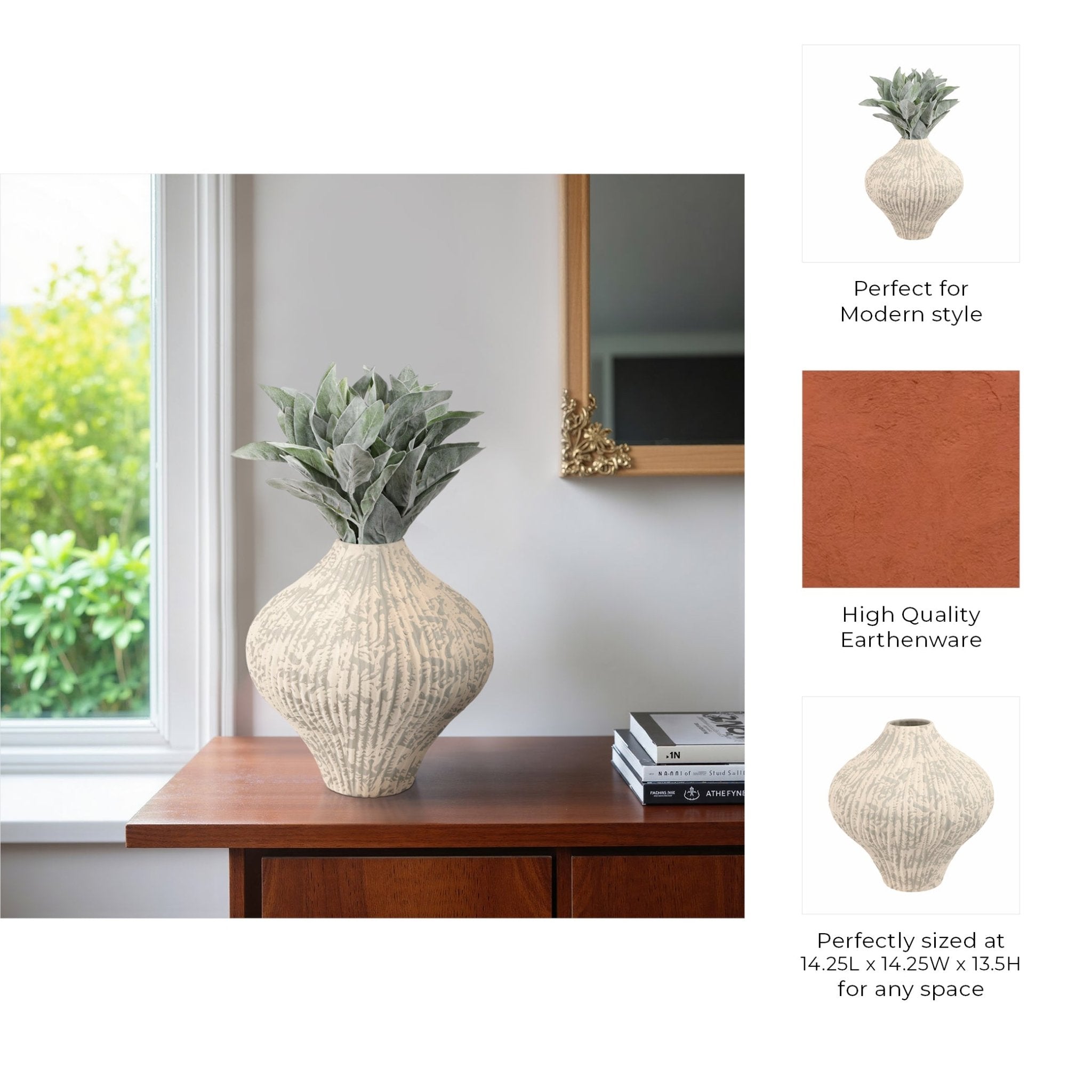 Sabrosa Portugal Vase Vases and Jars| Sagebrook Home