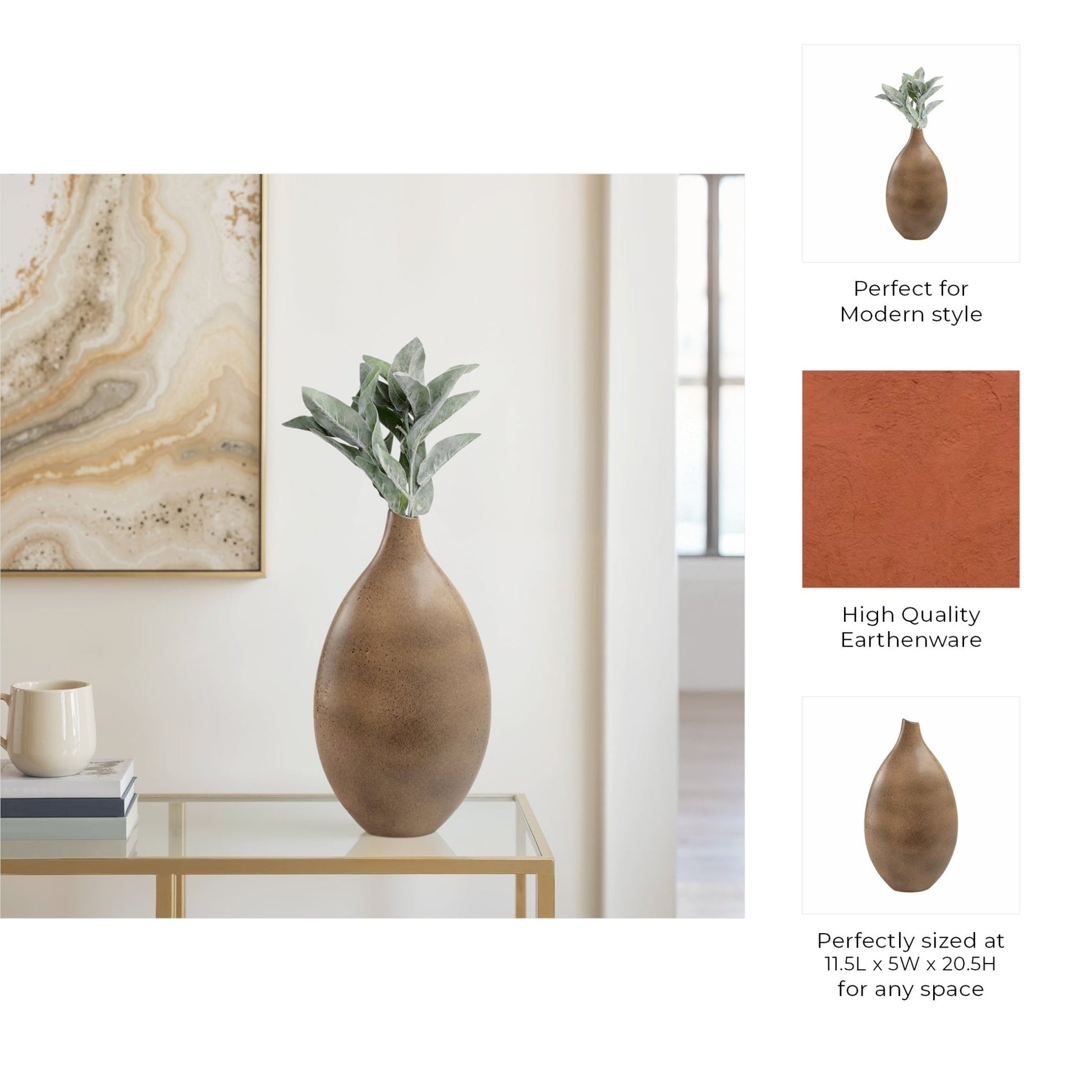 Sagres Portugal Vase Vases and Jars| Sagebrook Home