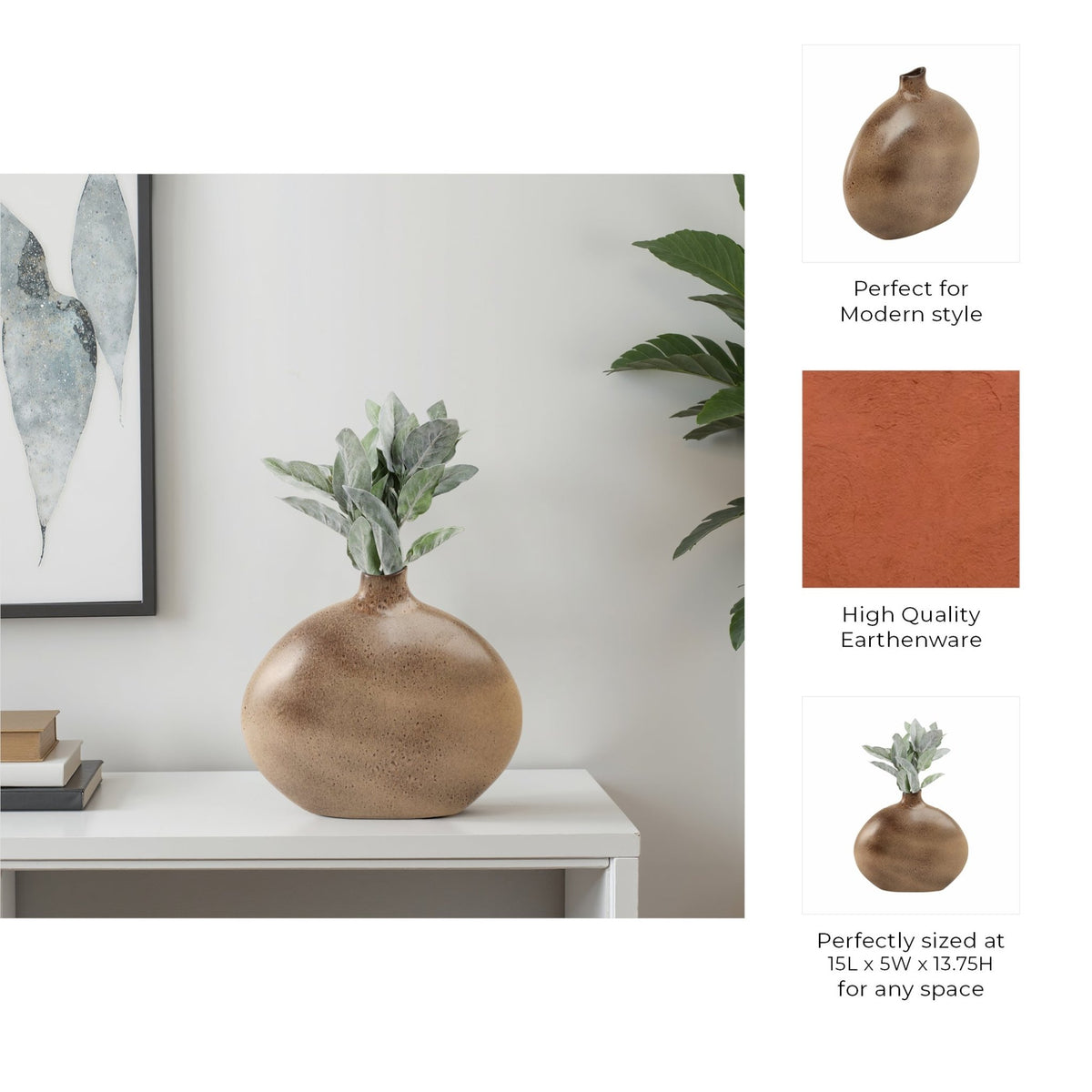 Sagres Portugal Vase Vases and Jars| Sagebrook Home