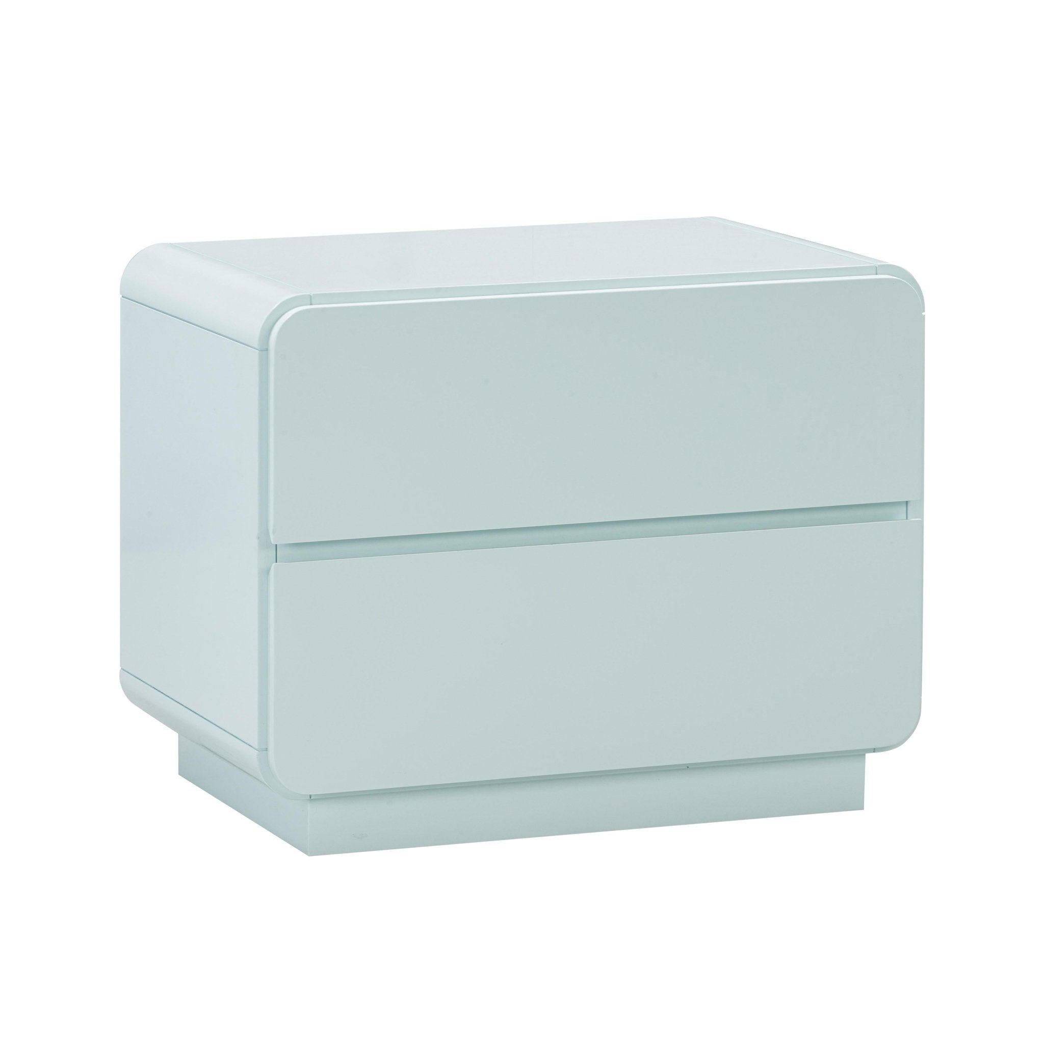 Sagura Blue Nightstand Nightstands| TOV