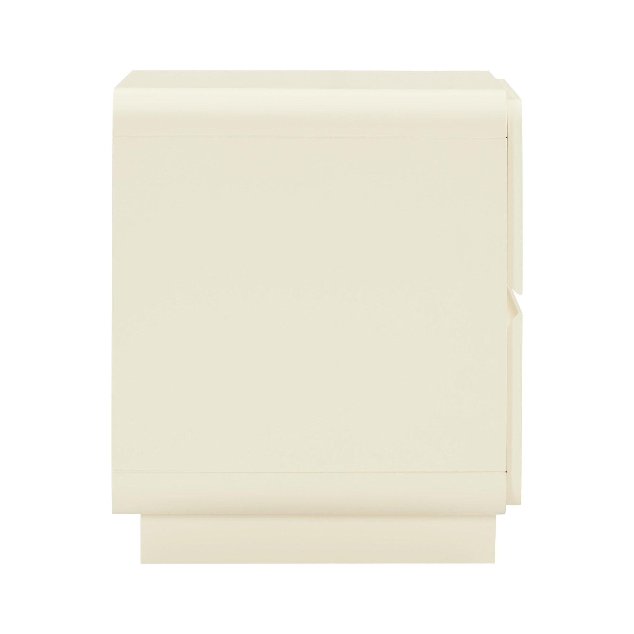 Sagura Cream Nightstand Nightstands| TOV