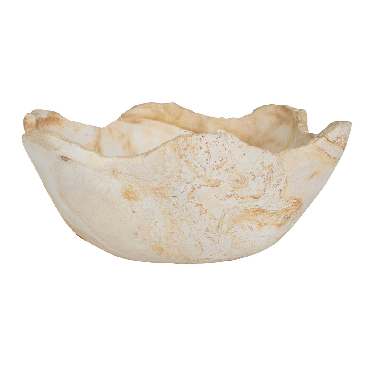 Sahara Bloom Indoor-Outdoor Stone Bowl Bowl| Uttermost