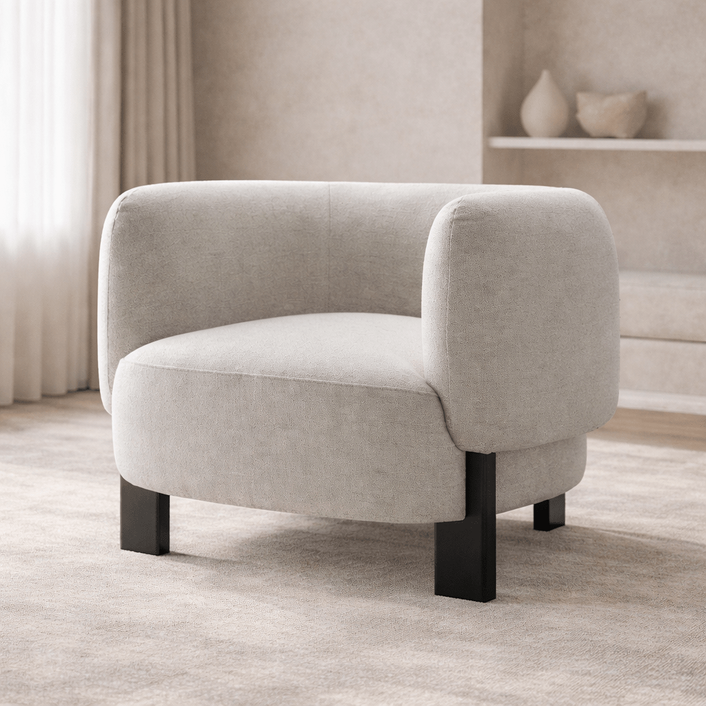 Sahara Sand Leaner Arm Chair Chairs| Roots Furniture