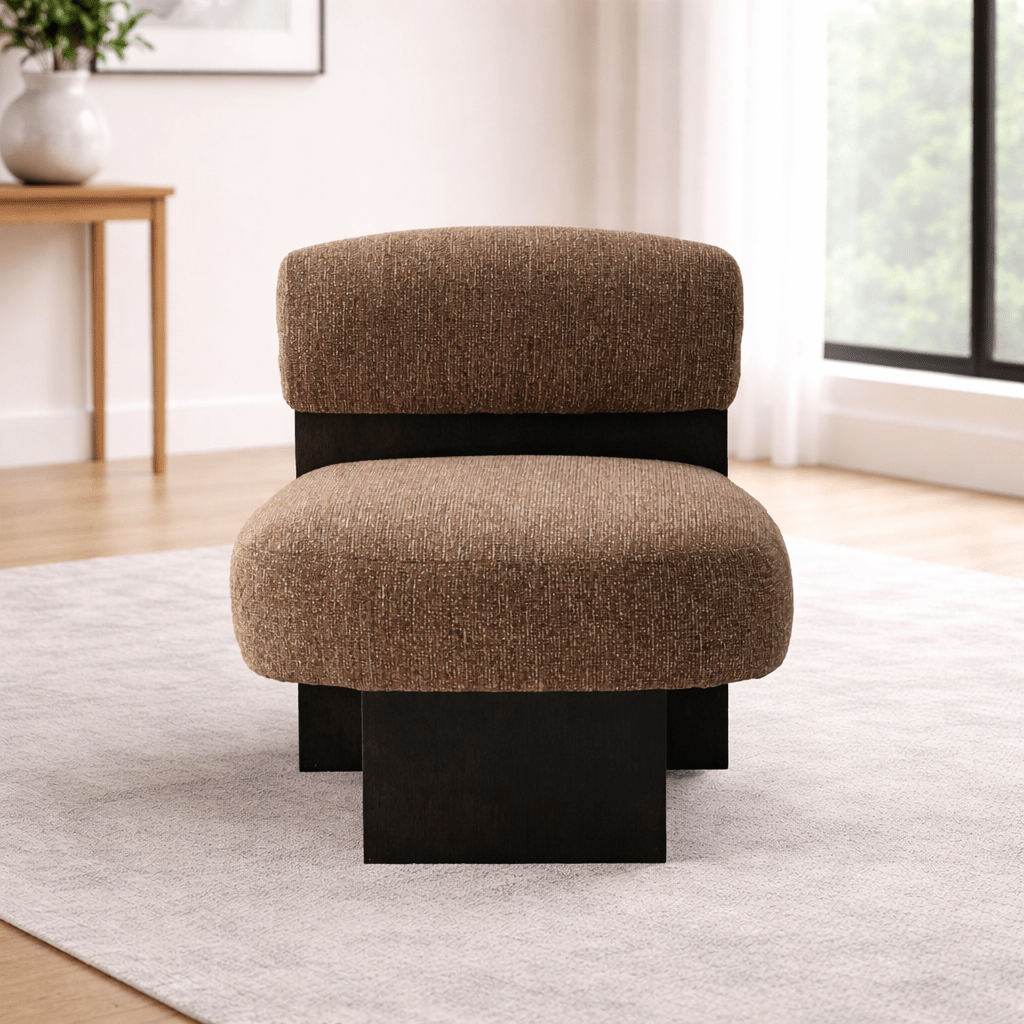 Sahara Sand Leaner Brown Accent Chair Chairs| Roots Furniture