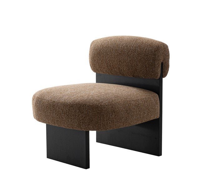 Sahara Sand Leaner Brown Accent Chair - Al Rugaib Furniture