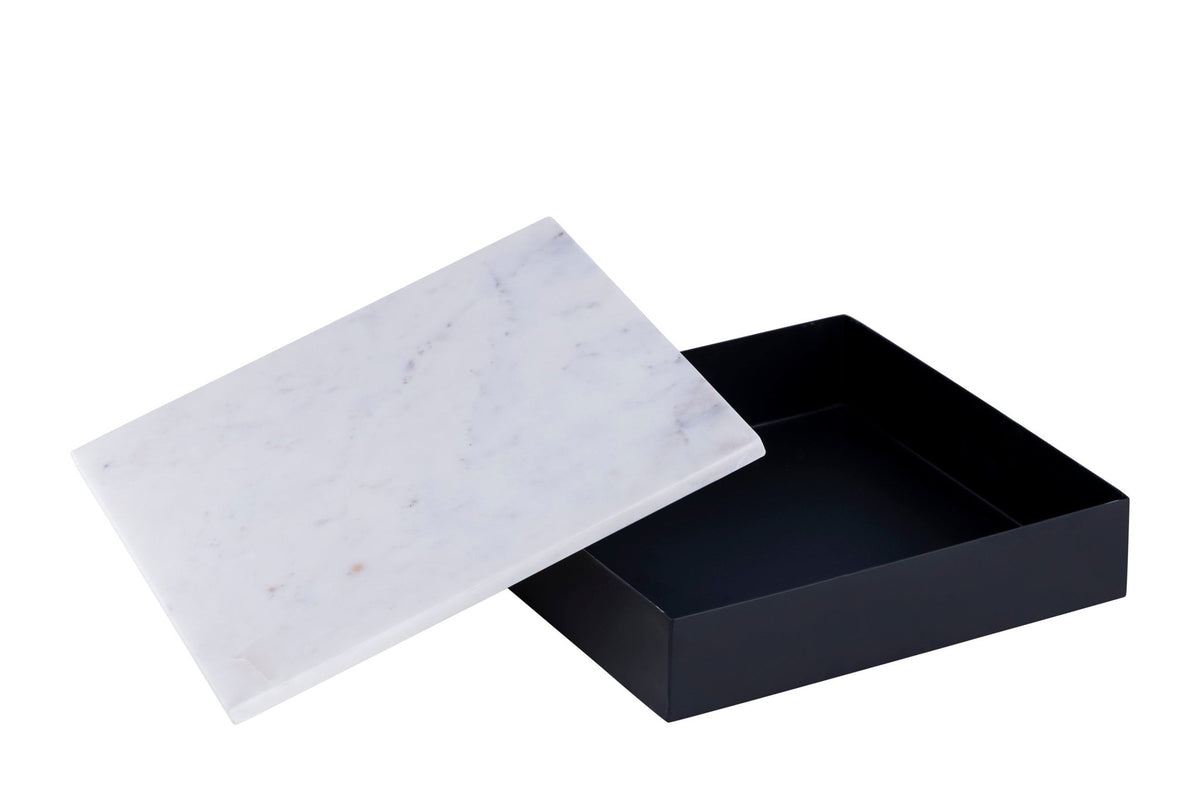 Sakina Marble dish with metal plate Kitchen Accessories| Roots Furniture