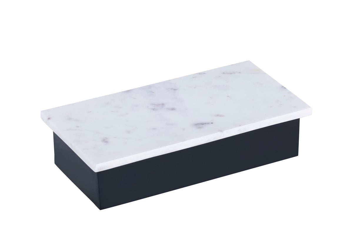 Sakina Marble dish with metal plate Kitchen Accessories| Roots Furniture
