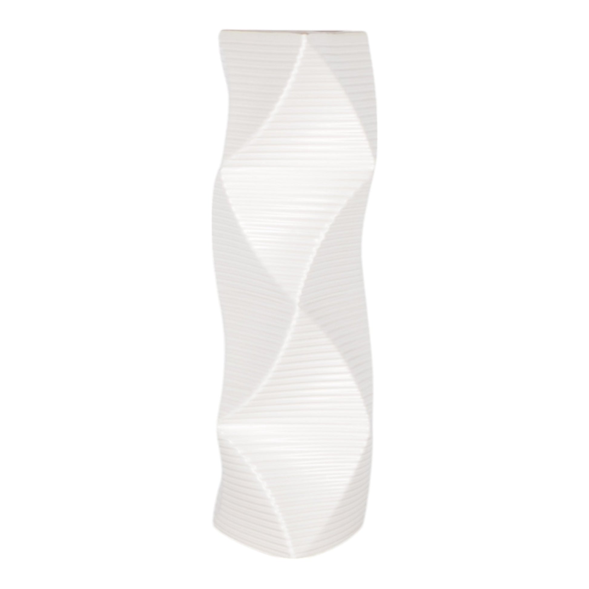 Salzburg White Vase Vases and Jars| Sagebrook Home