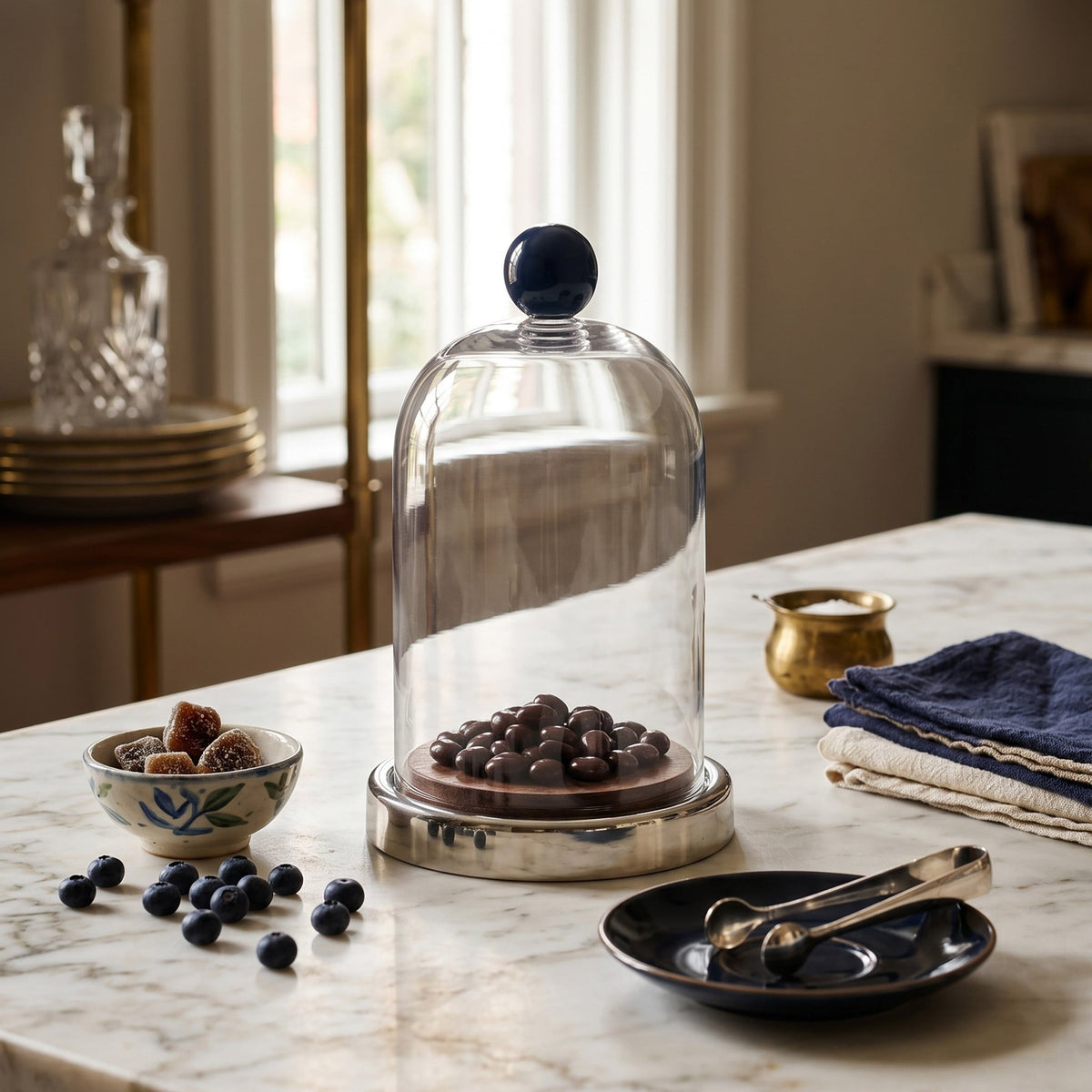 Samaa Glass bell shape dom Kitchen Accessories| Roots Furniture