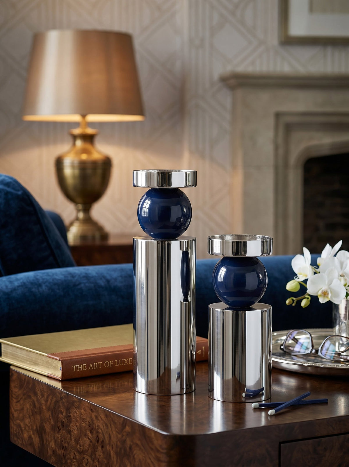 Samaa Pillar candle holder Candle Holders| Roots Furniture