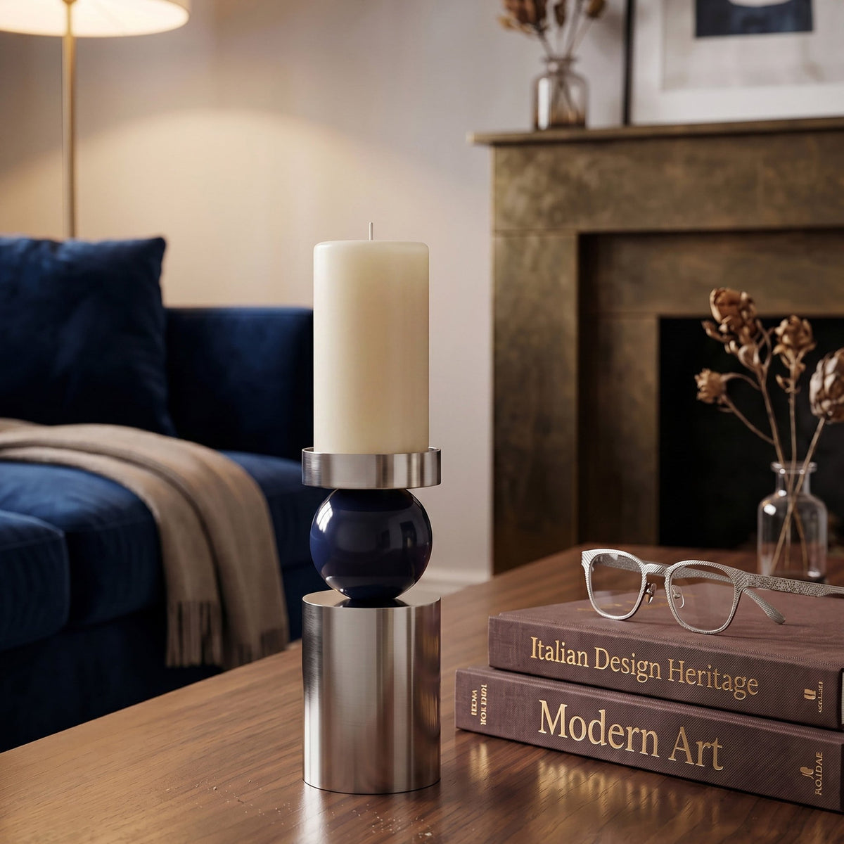Samaa Pillar candle holder Candle Holders| Roots Furniture