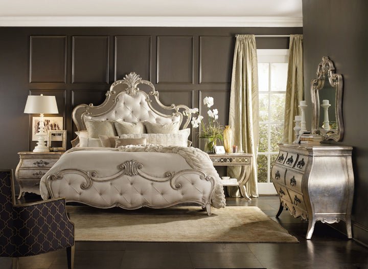 Sanctuary King Upholstered Bed Beds| Hooker