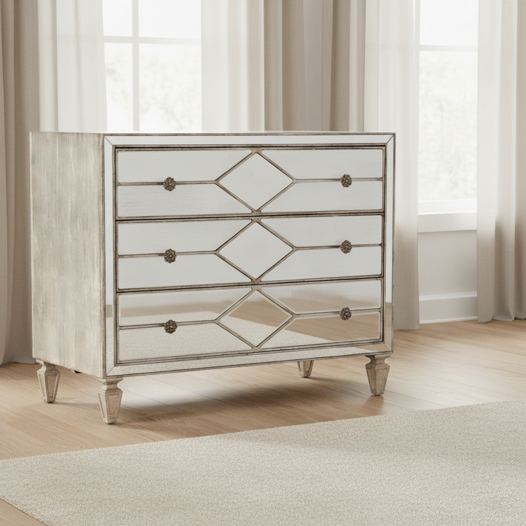 Sanctuary Queen of Diamonds Bachelorette Chest Cabinets & Chests| Hooker