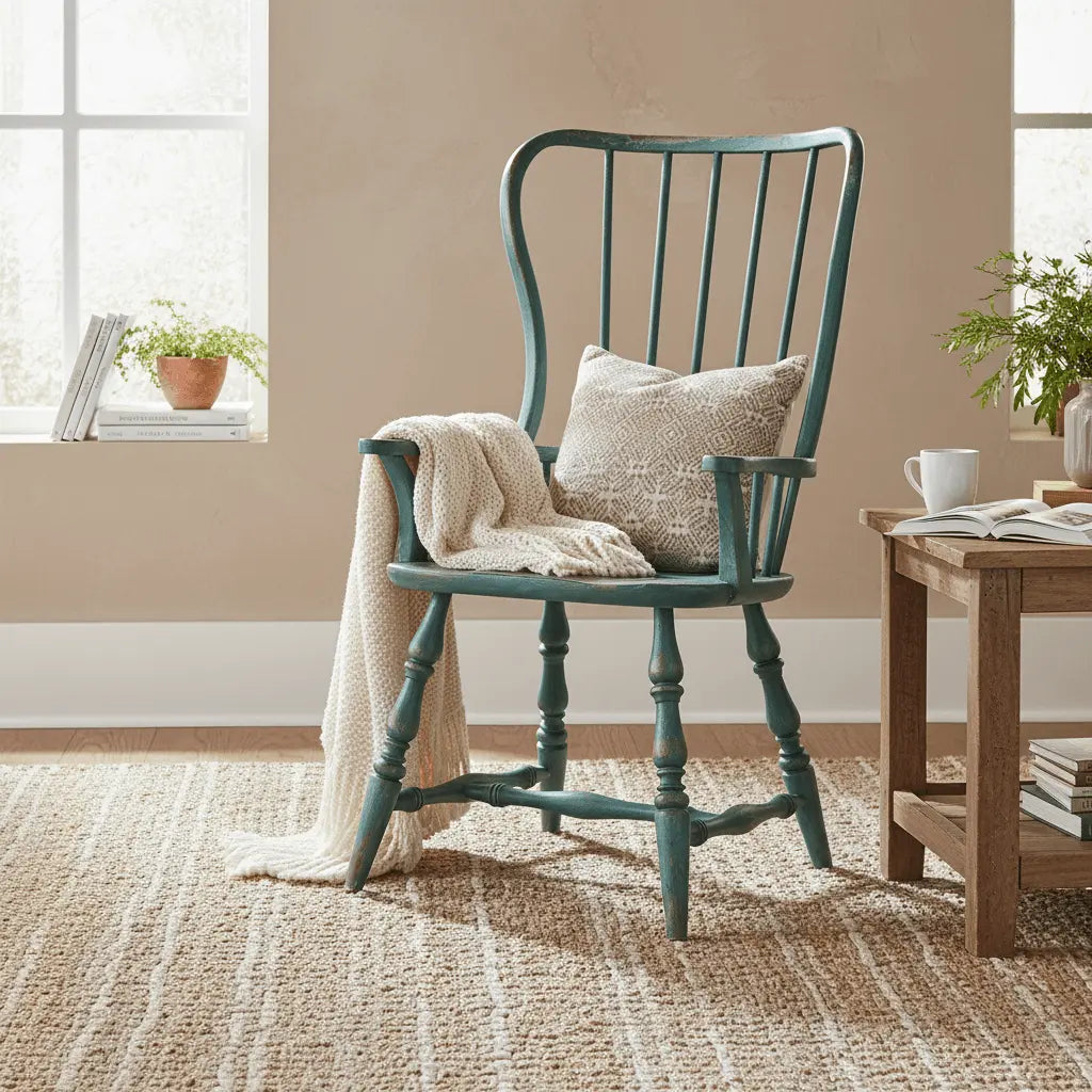 Sanctuary Spindle Arm Chair - 2 per carton/price ea Chairs| Hooker
