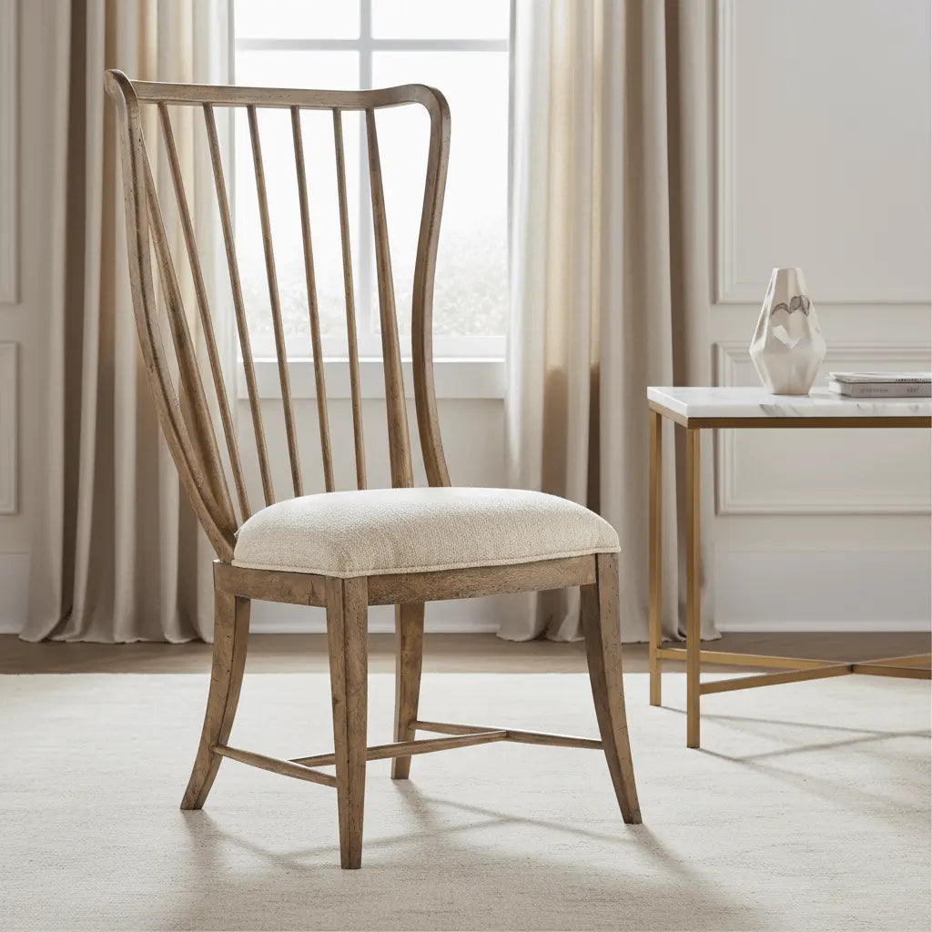 Sanctuary Tall Spindle Side Chair - 2 per carton/price ea Chairs| Hooker