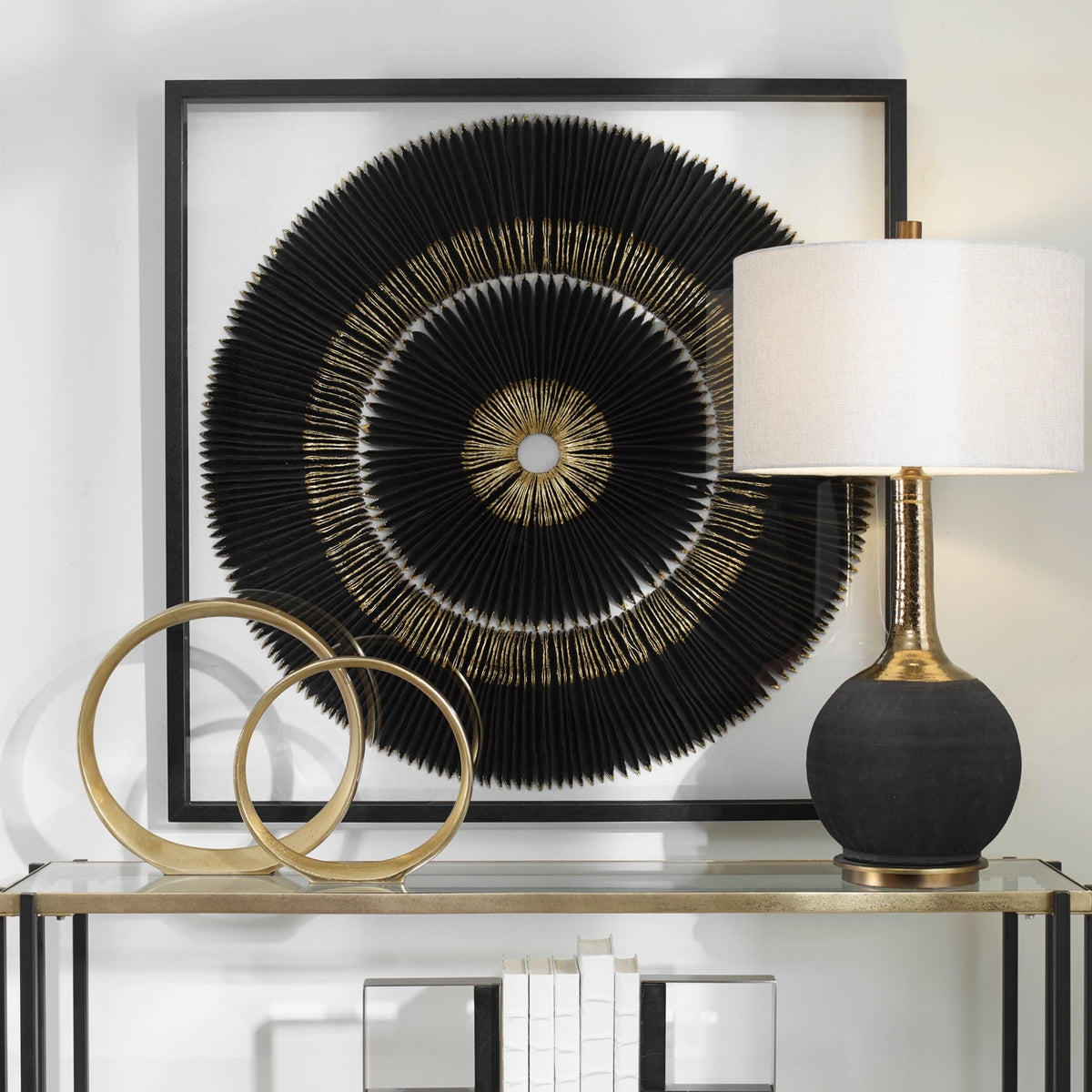 Sandara Shadow Box Table Decors| Uttermost