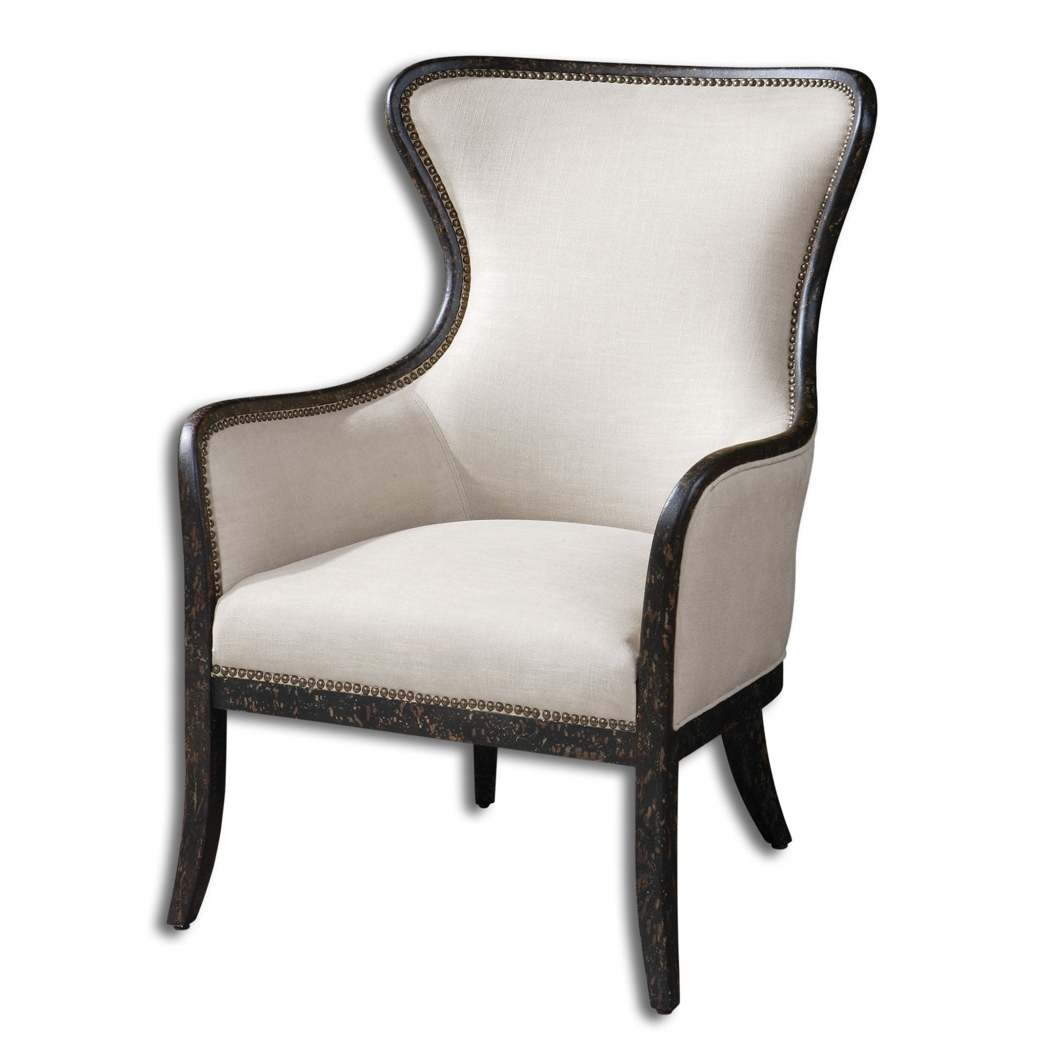 Sandy Wing Chair Chairs| Uttermost