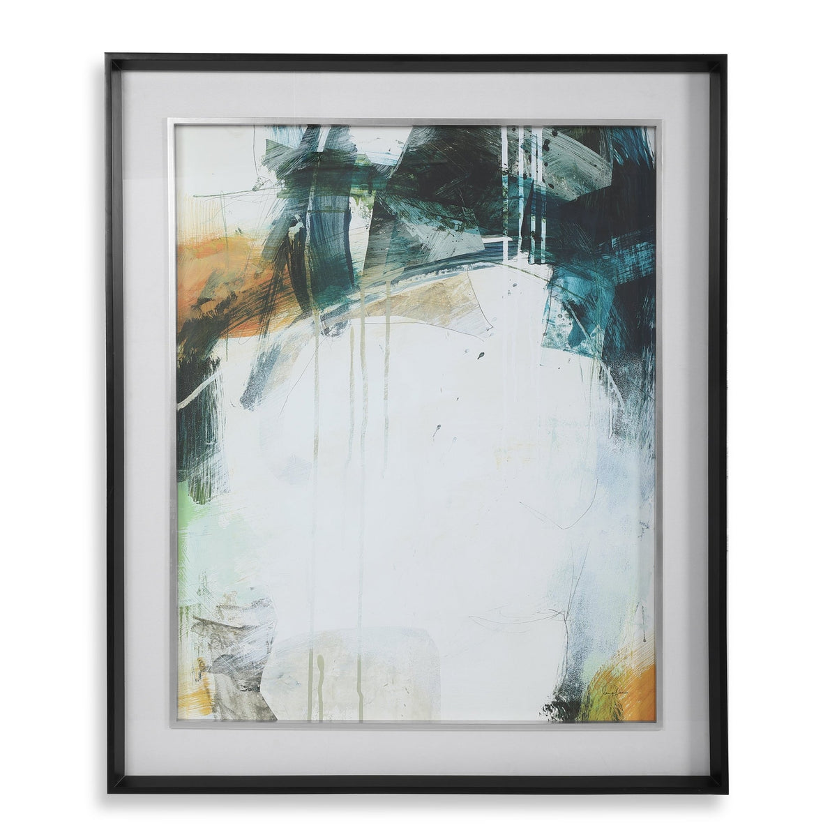 Sapphire Vista Framed Print Wall Art| Uttermost