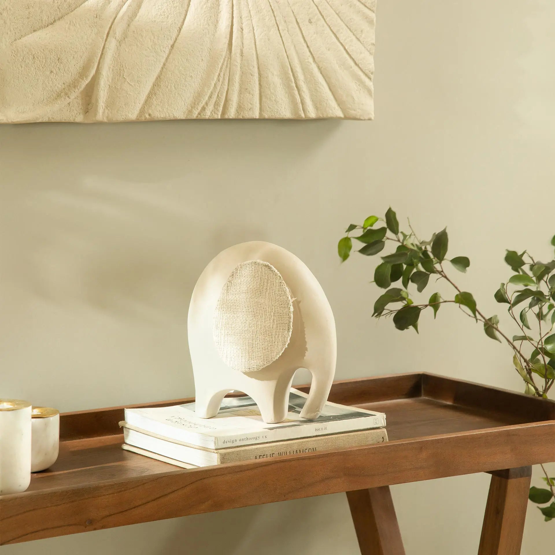 Sarafay Ecomix Elephant with Fabric - Small Table Decors| Roots Furniture