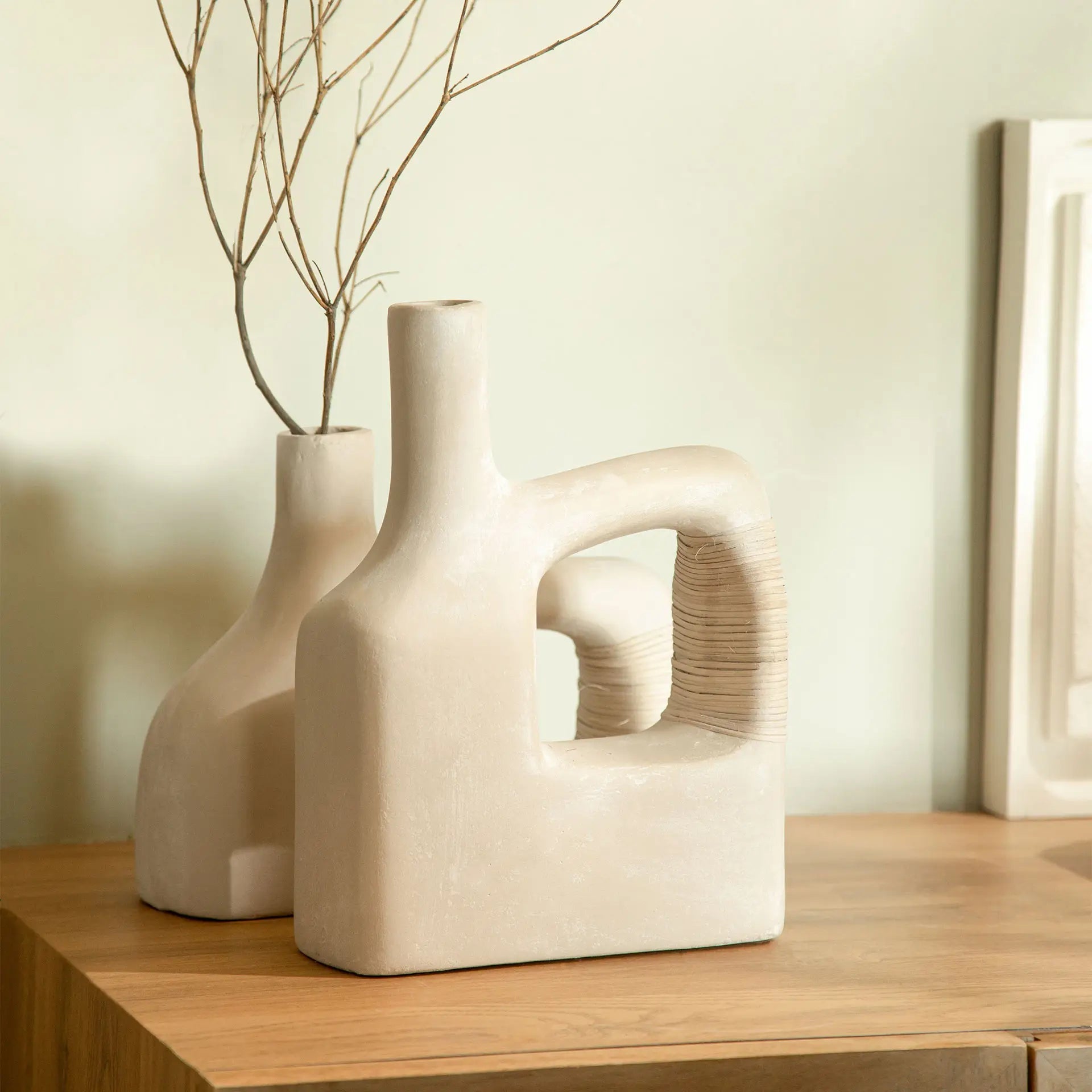 Sarafay Ecomix Vase with Cane - Large Vases and Jars| Roots Furniture