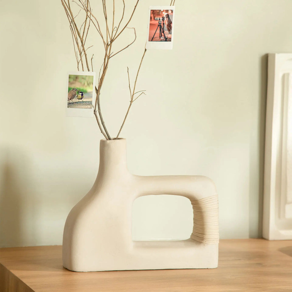 Sarafay Ecomix Vase with Cane - Small Vases and Jars| Roots Furniture