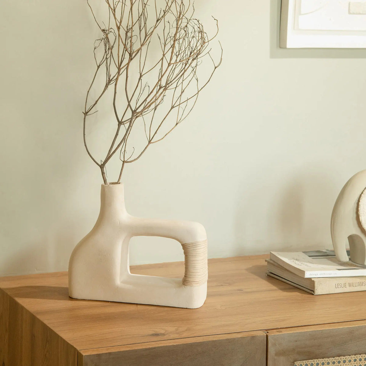 Sarafay Ecomix Vase with Cane - Small Vases and Jars| Roots Furniture