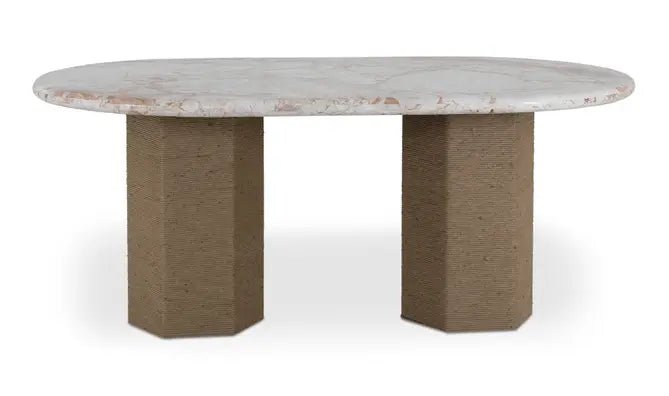 Sartoria Dining Table Breccia Marble - Al Rugaib Furniture