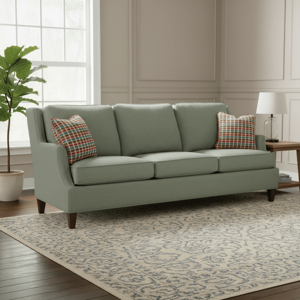 Savannah Grand Sofa with Tapered Leg Sofas & Loveseats| Fairfield Chair