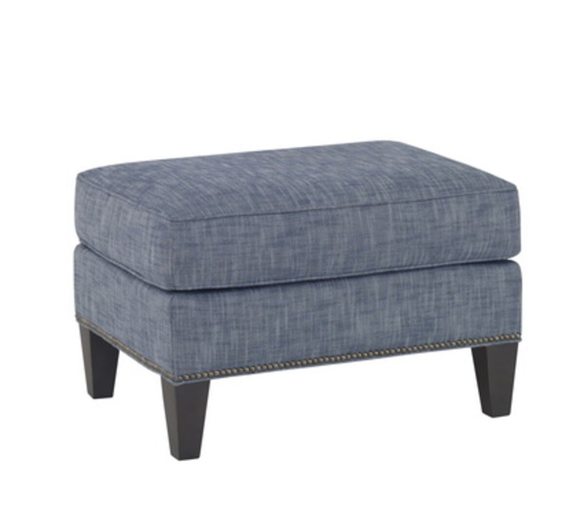 Savannah Ottoman with Tapered Leg Ottomans| Fairfield Chair