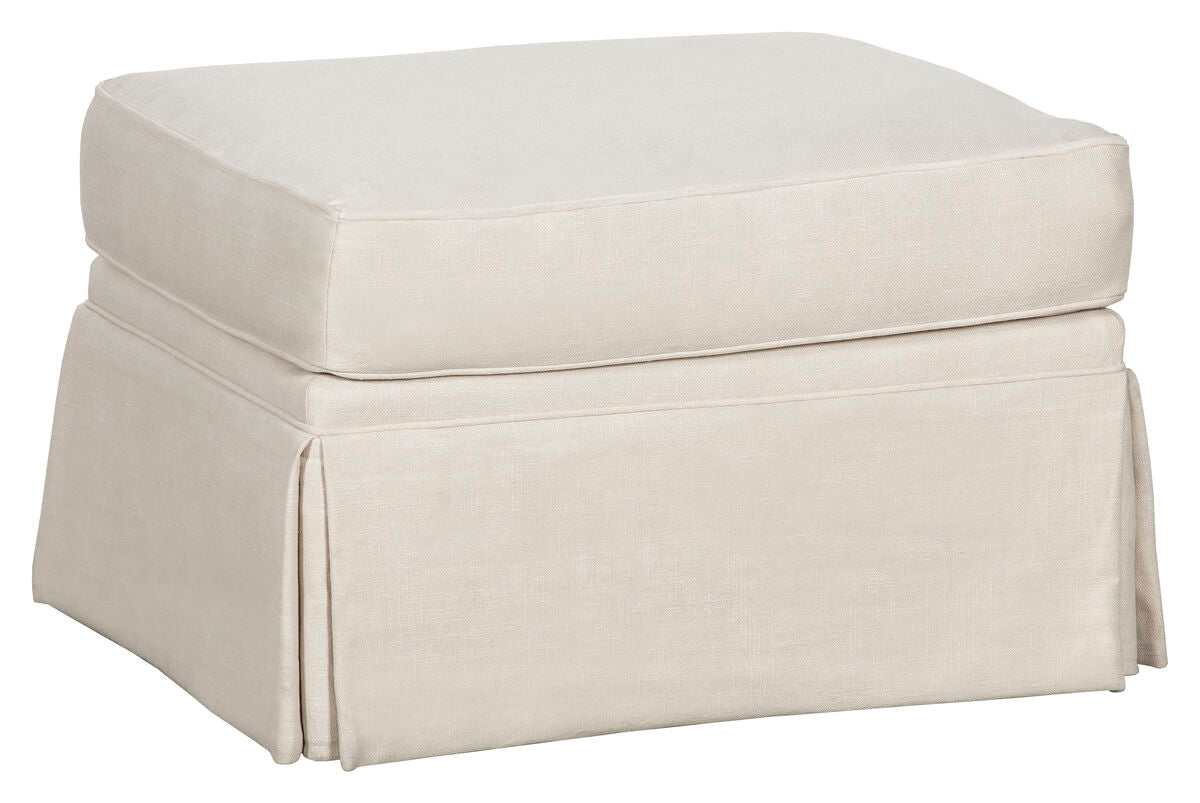 Savannah Skirted Ottoman Ottomans| Fairfield Chair