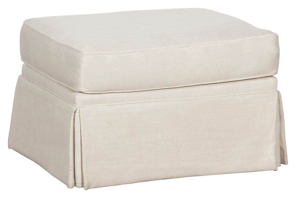 Savannah Skirted Ottoman Ottomans| Fairfield Chair